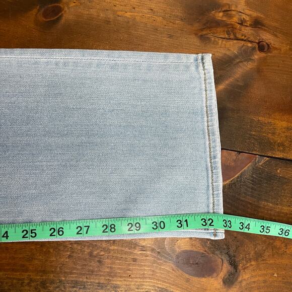 Driftwood Kelly Floral Embroidered Peace Sign Bootcut Jeans Women's 27x33 - Picture 6 of 11